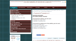 Desktop Screenshot of aikidobudogascon.com